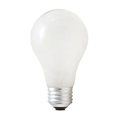 Bulbrite Halogen A19 53W Dimmable 2900K Soft White Light Bulb, 12 Pack (115152)