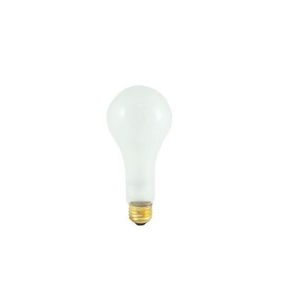 Bulbrite Incandescent (INC) A23 200W Dimmable Frost 2700K Warm White Light Bulb, 12 Pack (100201)