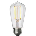 Bulbrite LED ST18 7W Dimmable 3000K Warm White Light Bulb, 2 Pack (776669)