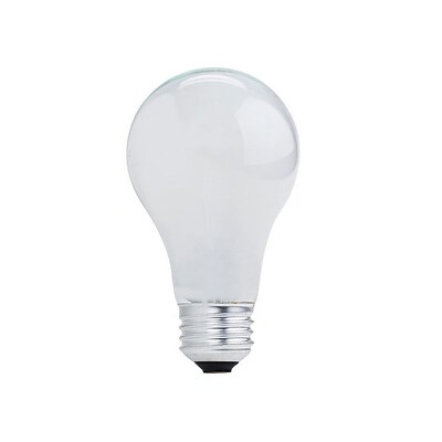 Bulbrite Halogen A19 43W Dimmable 2900K Soft White Light Bulb, 12 Pack (115142)