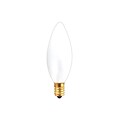 Bulbrite Incandescent (INC) B10 60W Dimmable 2700K Warm White Light Bulb, 50 Pack (402060)