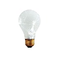 Bulbrite Incandescent (INC) A19 75W Dimmable Frost Tough Coat 2700K Warm White Light Bulb, 12 Pack (108075)