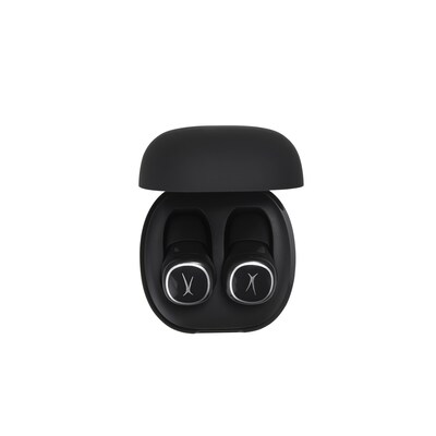 Altec Lansing NanoBuds TWS Wireless Bluetooth with Charging Case Earbuds, Charcoal (MZX559-CGRY)