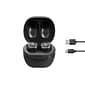 Altec Lansing NanoBuds TWS Wireless Bluetooth with Charging Case Earbuds, Charcoal (MZX559-CGRY)
