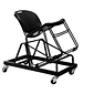 NPS Commercialine Dolly for Series 850-CL Chairs, Black Steel (DY-CL85)