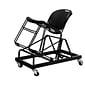 NPS Commercialine Dolly for Series 850-CL Chairs, Black Steel (DY-CL85)
