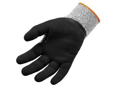 Ergodyne ProFlex 7031 Nitrile Coated Cut-Resistant Gloves, ANSI A3, Gray, XXL, 12 Pairs (17986)