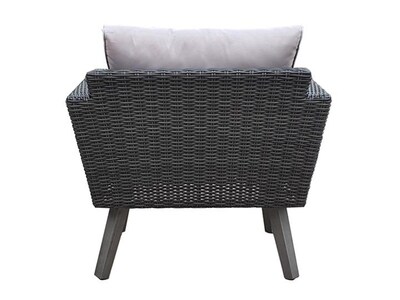 DUKAP KOTKA 6-Piece Sofa Seating Set with Cushions, Dark Gray/Light Gray (O-DK-P01-AAB)