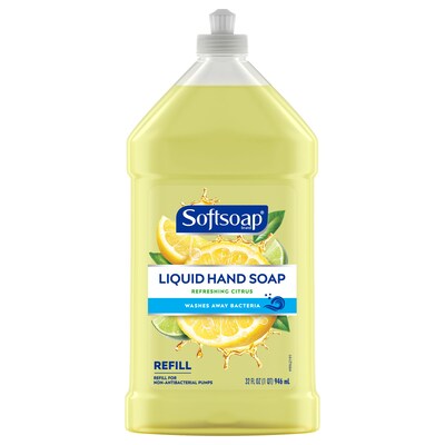 Softsoap Liquid Hand Soap, Refreshing Citrus, 32 Fl. oz. (US07337AX)