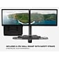 Mount-It! Sit Stand Wall Mount Workstation, Articulating Standing Desk for Dual Monitors, Floating Keyboard Tray (MI-7906)