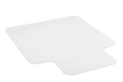 Mount-It! Hard Floor Chair Mat with Lip, 35.5 x 47, Clear Vinyl (MI-7818)