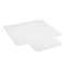 Mount-It! Hard Floor Chair Mat with Lip, 35.5 x 47, Clear Vinyl (MI-7818)