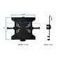 Mount-It! VESA Laptop Mount Tray Holds Up To 17" Laptops - Tray Only, Black (MI-2352T)