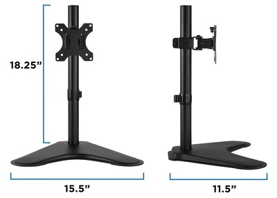 Mount-It! Single Monitor Mount Desk Stand For 22" to 32" Monitors (MI-1757)