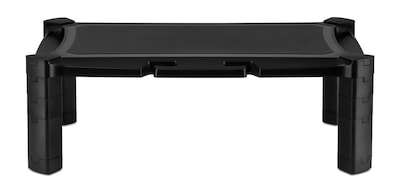 Mount-It! Printer and Monitor Stand Height Adjustable, Holds Up to 22 lbs., Black (MI-7851)
