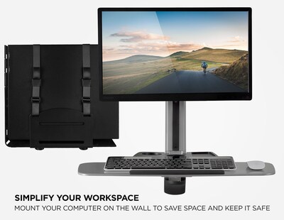 Mount it Mount-lt! Adjustable Monitor, Black (MI-7152)