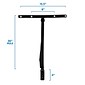 Mount-It! TV Safety Straps with Anti-Tip Protection Secures to TV Stand and Walls (MI-350)