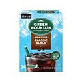 Green Mountain Brew-Over-Ice Classic Black Iced Coffee, Dark Roast, 0.40 oz. Keurig® K-Cup® Pods, 24