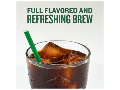 Green Mountain Brew-Over-Ice Classic Black Iced Coffee, Dark Roast, 0.40 oz. Keurig® K-Cup® Pods, 96/Box (390276CT)