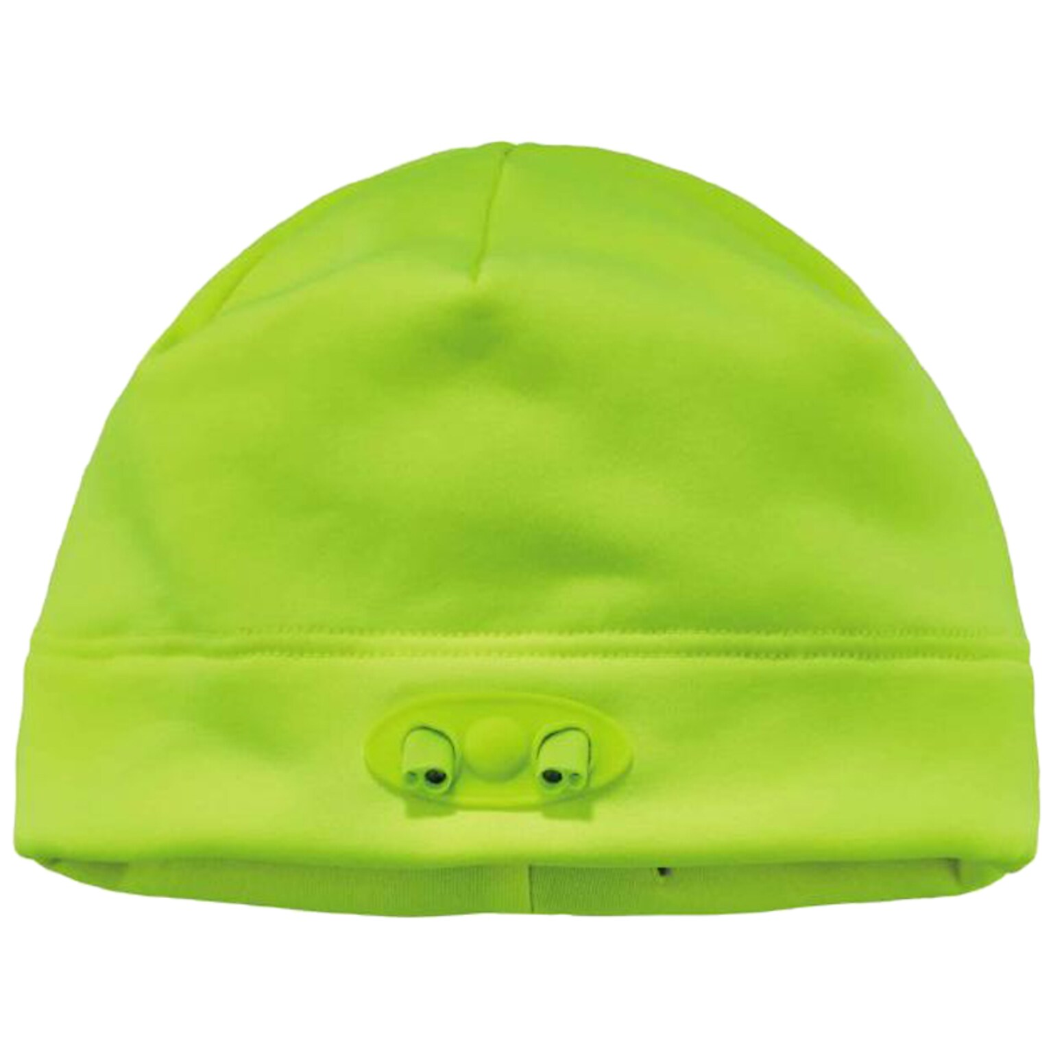 Ergodyne N-Ferno One Size Fits All Skull Cap Beanie Hat with LED Lights, Lime (16802)