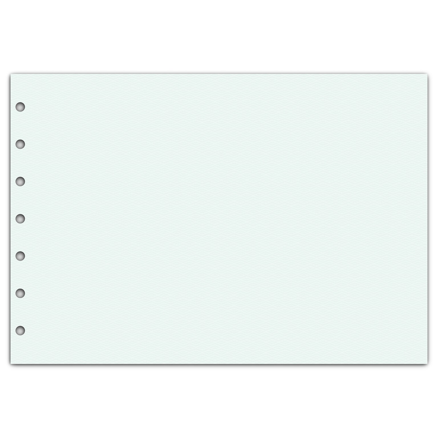 Custom 3-On-A-Page Counter Signature Checks, 1 Ply, 1 Color Printing, 8.25 x 3, 250/Pk
