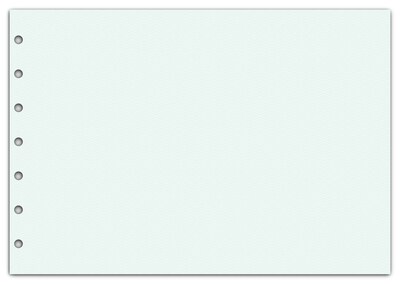 Custom 3-On-A-Page Business Size Checks, Side-Tear Voucher, 2 Ply/Duplicate, 1 Color Printing, 8.25" x 3", 250/Pk
