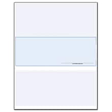 Custom Laser Middle Check, Compatible with Sage50, 1 Ply, 1 Color Printing, Standard Check Color, 8-