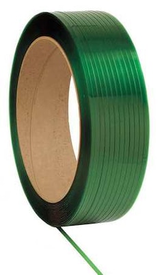 16D x 6W Machine Grade Polyester Strapping, General Purpose (5835146T42)