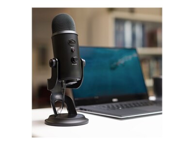 Blue Microphones Yeti Professional USB Microphone, Black (988-000100)