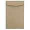 JAM Paper 6 x 9 Open End Catalog Envelopes, Brown Kraft Paper Bag, 10/Pack (51286524B)