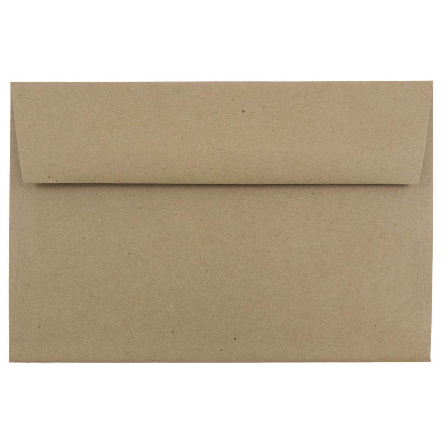 JAM Paper A9 Invitation Envelopes, 5.75 x 8.75, Brown Kraft Paper Bag, 25/Pack (LEKR875)