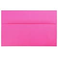 JAM Paper® A10 Colored Invitation Envelopes, 6 x 9.5, Ultra Fuchsia Pink, 50/Pack (16577I)