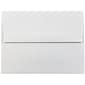 JAM Paper A2 Passport Invitation Envelopes, 4.375 x 5.75, Granite Silver Recycled, 25/Pack (CPST605)