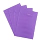 JAM Paper® 6 x 9 Open End Catalog Colored Envelopes with Clasp Closure, Violet Purple Recycled, 10/Pack (87956B)