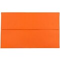 JAM Paper® A10 Colored Invitation Envelopes, 6 x 9.5, Orange Recycled, 25/Pack (95922)