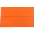 JAM Paper® A10 Colored Invitation Envelopes, 6 x 9.5, Orange Recycled, Bulk 1000/Carton (95922B)