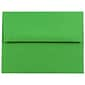 JAM Paper A2 Colored Invitation Envelopes, 4.375 x 5.75, Green Recycled, Bulk 1000/Carton (15843B)