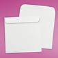 JAM Paper 10.5" x 10.5" Square Invitation Envelopes, White, 25/Pack (3992320)