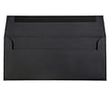 JAM Paper Open End #10 Business Envelope, 4 1/8 x 9 1/2, Black, 50/Pack (900921796I)