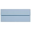 JAM Paper Open End #10 Business Envelope, 4 1/8 x 9 1/2, Baby Blue, 50/Pack (2155778I)