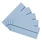 JAM Paper Open End #10 Business Envelope, 4 1/8" x 9 1/2", Baby Blue, 50/Pack (2155778I)