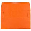 JAM Paper® A10 Colored Invitation Envelopes, 6 x 9.5, Orange Recycled, 50/Pack (95922I)