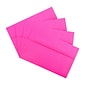 JAM Paper® A10 Colored Invitation Envelopes, 6 x 9.5, Ultra Fuchsia Pink, 50/Pack (16577I)