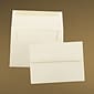 JAM Paper A6 Strathmore Invitation Envelopes, 4.75 x 6.5, Ivory Wove, 50/Pack (900913185I)