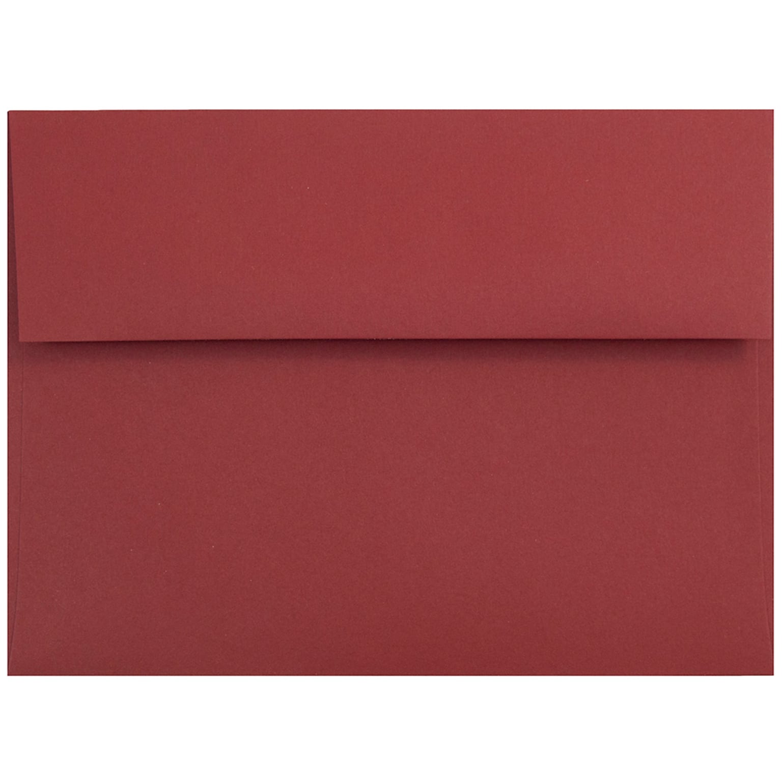 JAM Paper A7 Invitation Envelopes, 5.25 x 7.25, Dark Red, 50/Pack (31511307I)