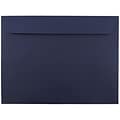 JAM Paper 9 x 12 Booklet Envelopes, Navy Blue, 25/Pack (263916011)