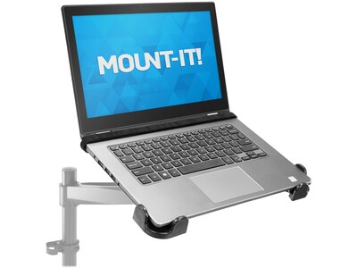 Mount-It! 12-17.32 x 9.25 Steel Laptop Tray, Black (MI-5352T)