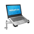Mount-It! 12-17.32 x 9.25 Steel Laptop Tray, Black (MI-5352T)