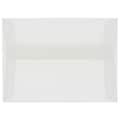 JAM Paper A7 Translucent Vellum Invitation Envelopes, 5.25 x 7.25, Clear, 25/Pack (2851295)