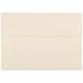 JAM Paper® A7 Strathmore Invitation Envelopes, 5.25 x 7.25, Ivory Laid, Bulk 1000/Carton (191203B)